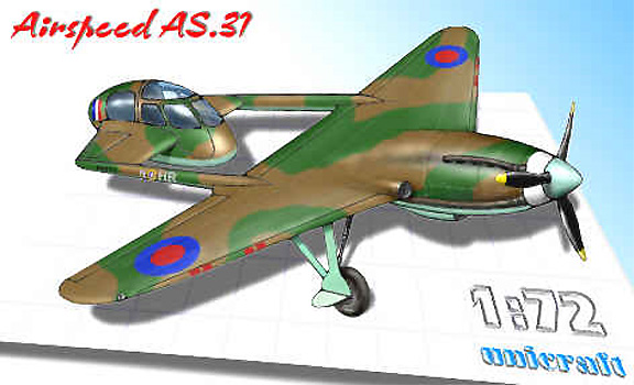 Airspeed AS.31 - Unicraft - Box Art