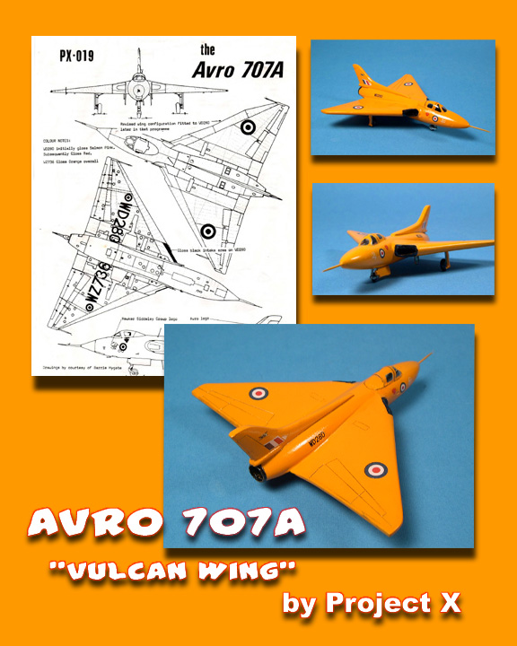 Avro 707A "Vulcan Wing" - Project X - Poster