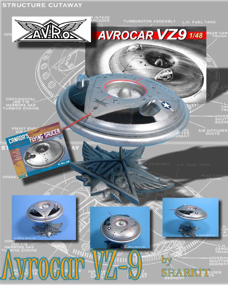 AvroCar VZ-9 - Sharkit - Poster