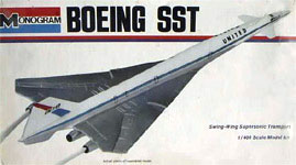 Monogram Boeing 2702-200 SST - Re-Release Box Art