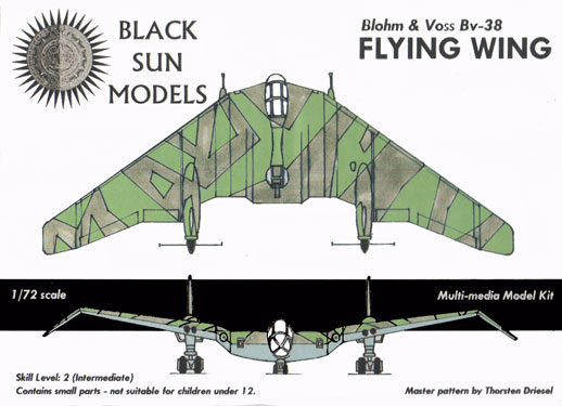 Blohm & Voss BV-38 Flying Wing Box Art