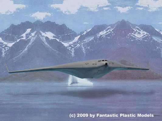 Boeing Blended-Wing Bomber - 8