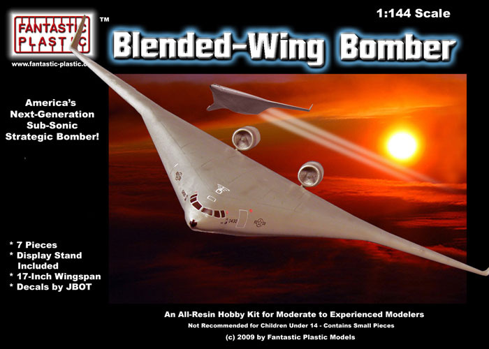 Boeing Blended-Wing Bomber - Box Art