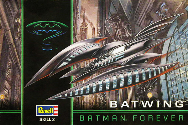 Batman Forever Batwing - Revell - Box Art
