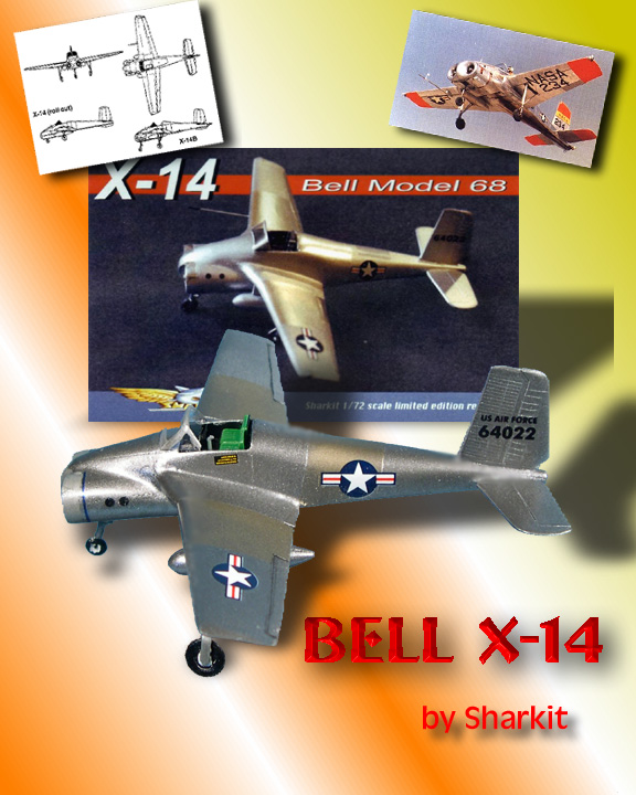 Bell X-14 - Sharkit - Poster