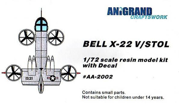 Bell X-22 V/STOL Box Art