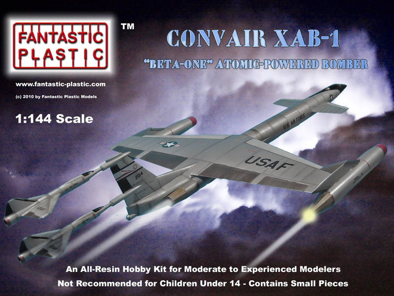 Convair XAB-1 - Fantastic Plastic Box Art