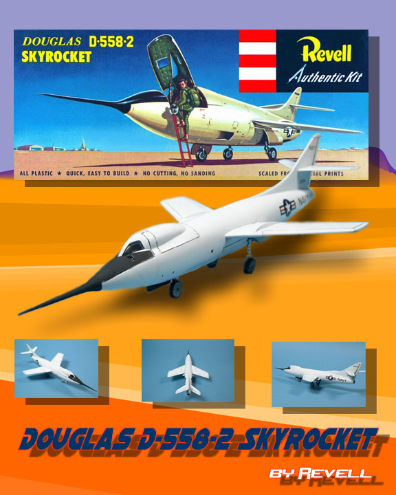 Douglas D-558-2 Skyrocket - Revell - Poster