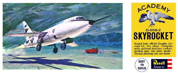 Douglas D-558-2 Skyrocket - Revell - Academy Box Art