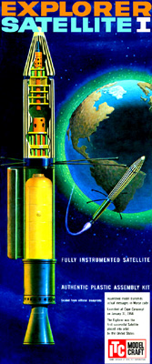 Explorer 1 Satellite - ITC Box Art