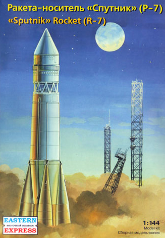 Sputnik Rocket R-7 Eastern Express Box Art
