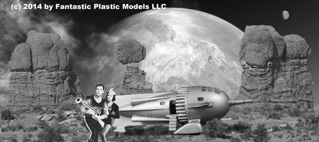Flash Gordon Rocketship by Fantastic Plastic - On Mongo