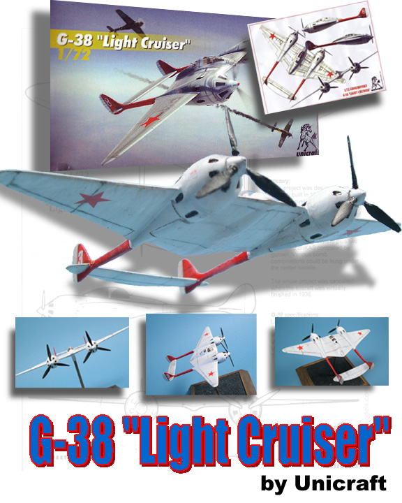 Grokhovsky G-38 Light Cruiser - Unicraft -  Poster