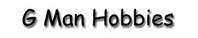 G Man Hobbies Logo