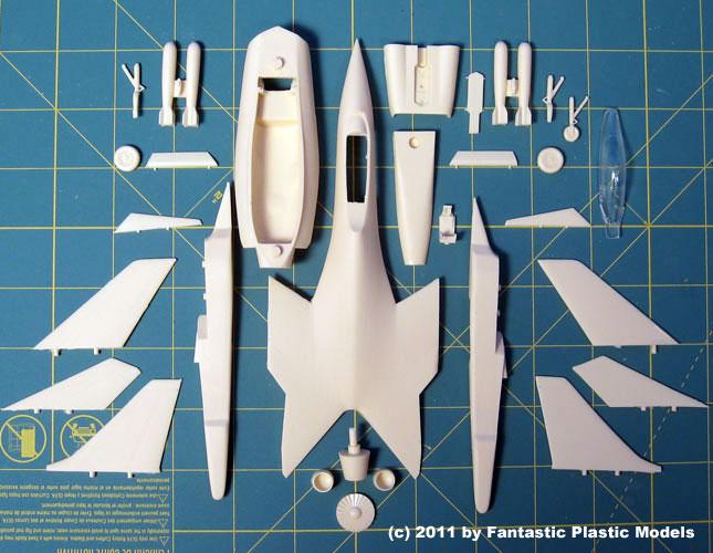 BAE (Hawker) P.1214 Model Kit - What You Get
