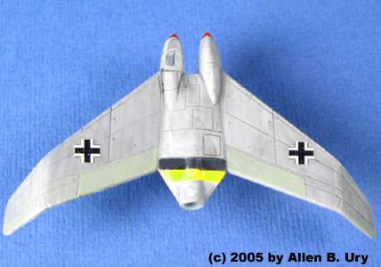 Heinkel He-P.1078B 1:144 Model by Takara - 3