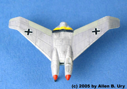 Heinkel He-P.1078B 1:144 Model by Takara - 2