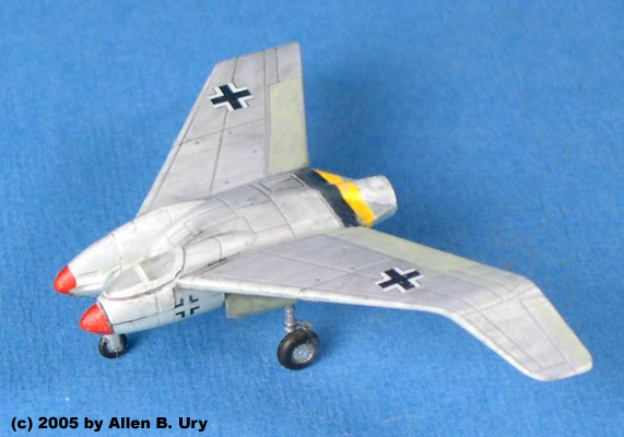 Heinkel He-P.1078B 1:144 Model by Takara - 1