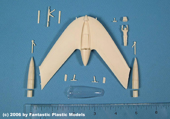 Horten Rocket Wing Model Kit - What You Get