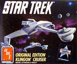 AMT Klingon D-7 Battle Cruiser Box Art