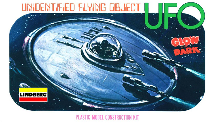 Lindberg Flying Saucer - Re-Release Box Art 2