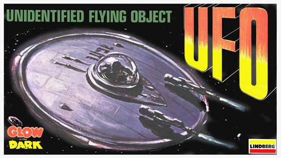 Lindberg Flying Saucer - Re-Release Box Art 1