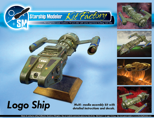 Starship Modeler Logo Ship - Box Art