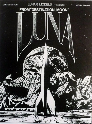 Luna - Destination Moon - Lunar Models Box Art