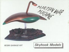 Martian War Machine - Skyhook Models - Box Art