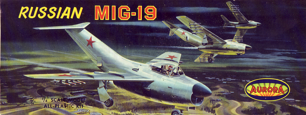 MiG-19 Aurora Box Art
