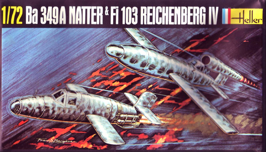 Ba 349A Natter & Fi 103 Reichbenber IV - Heller Box Art