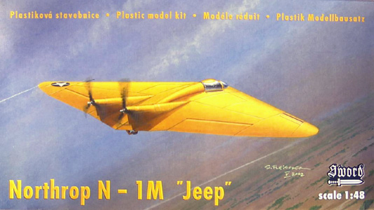 Northrop NM-1 "Jeep" - 1:48 Model by Sword - Box Art