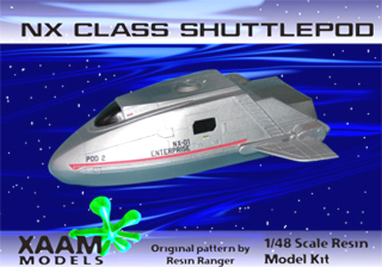 Enterprise Shuttle Pod - Xaam Models - Box Art 2