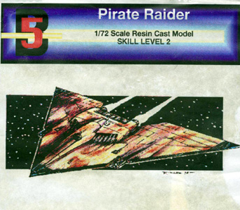 Babylon 5 Pirate Raider - PlasTek - Box Art