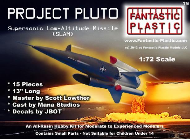 Project Pluto Missile - Fantastic Plastic Box Art