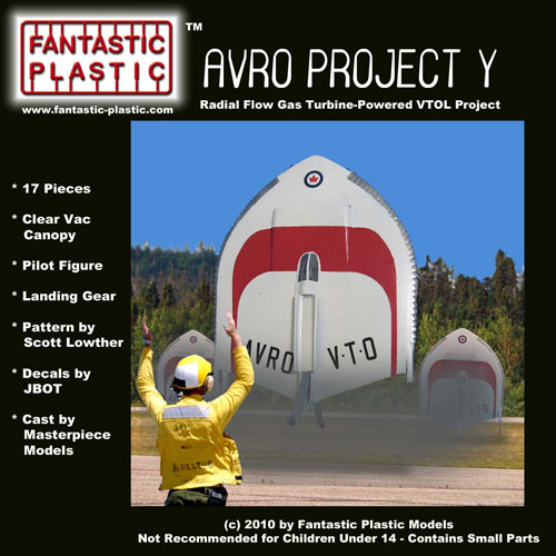 Avro Project Y - Fantastic Plastic Box Art