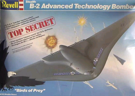 B-2 Advanced Technology Bomber - Revell Box Art