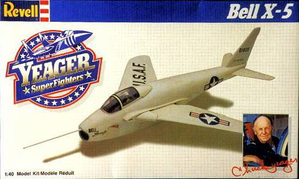 Bell X-5 - Revell - Yeager Edition Box Art