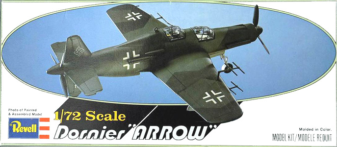 Dornier Do-335a V.6 Nightfighgter - Revell - Box Art