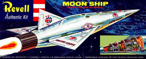 Revell Moon Ship Original Box Art