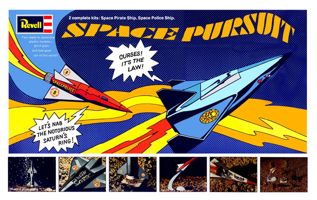 Convair Space Shuttle - Revell - Space Pursuit Box Art