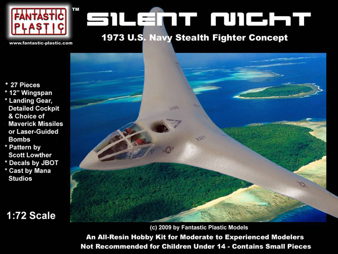 North American Silent Night Stealth Fighter - Box Art