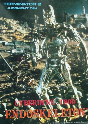 T-800 Terminator Endoskeleton - Tsukuda Hobby - Box Art