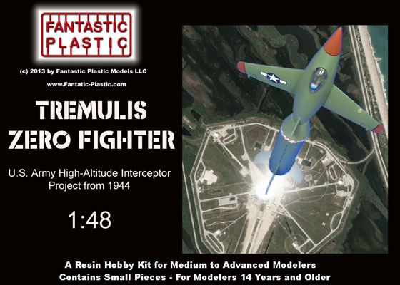 Tremulis Zero Fighter - Fantastic Plastic Box Art