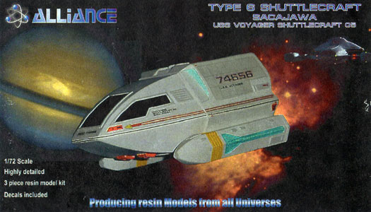 Alliance Type 6 Shuttlecraft Box Art