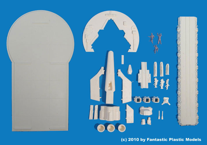 Colonial  Viper MK1 Launch Bay Diorama - What You Get