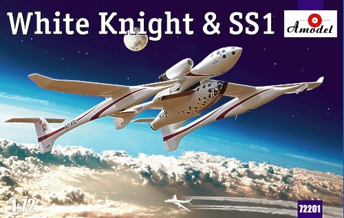 Amodel Virgin Atlantic White Knight/SpaceShip One Box Art