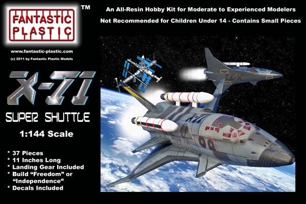 X-71 Shuttle - Box Art