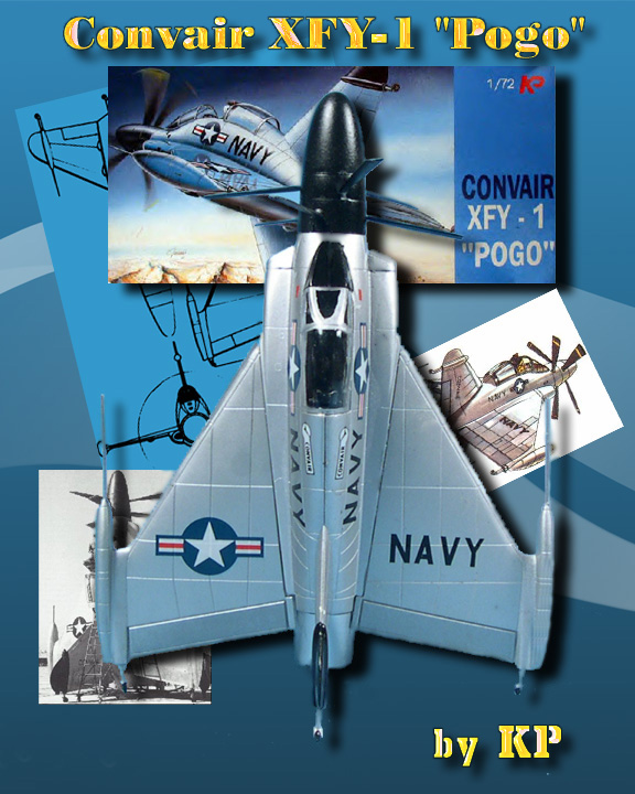 Convair XFY-1 Pogo - KP Models - Poster