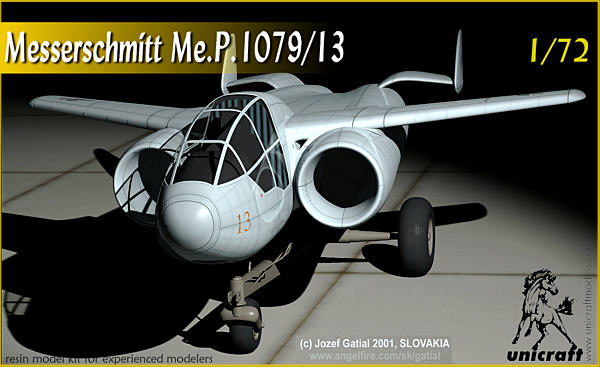 Messerschmitt P.1070/13 - Unicraft Box Art
